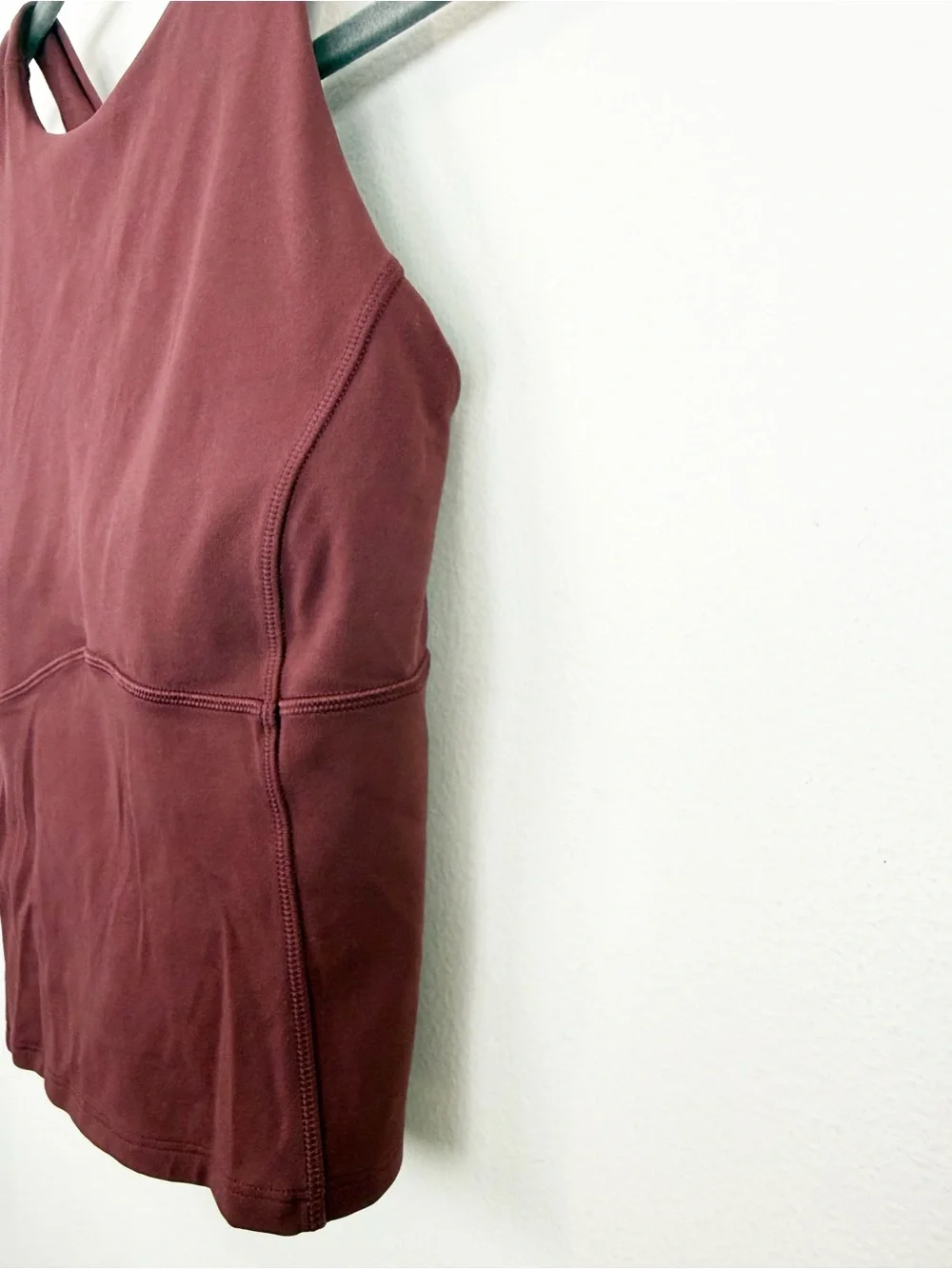 Lululemon Key To Balance Tank Top Red Merlot Size 4